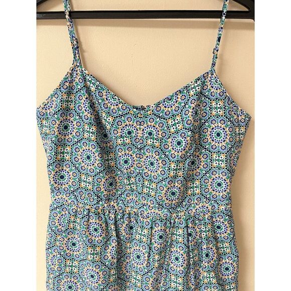 J Crew Factory Womens Fully Lined Summer Casual Slip Dress with pockets Green Pu - Picture 5 of 8